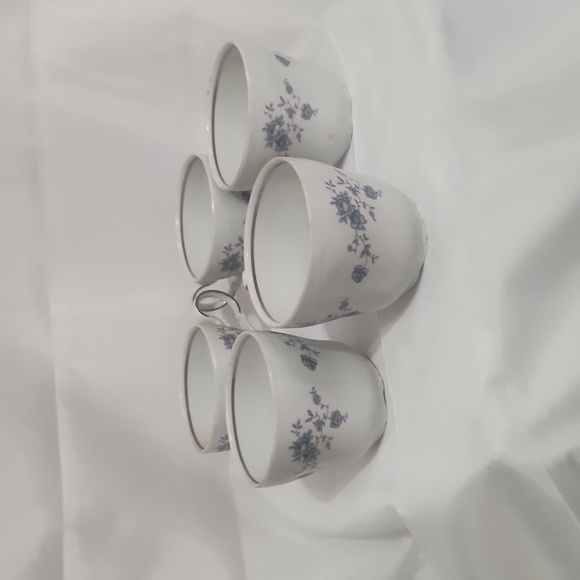 Set of 5 Johann Haviland Bavaria Blue Garland Dinner Plates - Picture 4 of 4